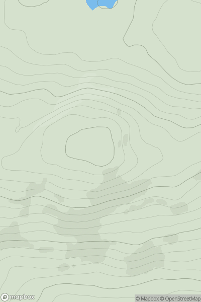 Thumbnail image for Carn na Caorach [Glen Affric to Glen Moriston] [NH323187] showing contour plot for surrounding peak